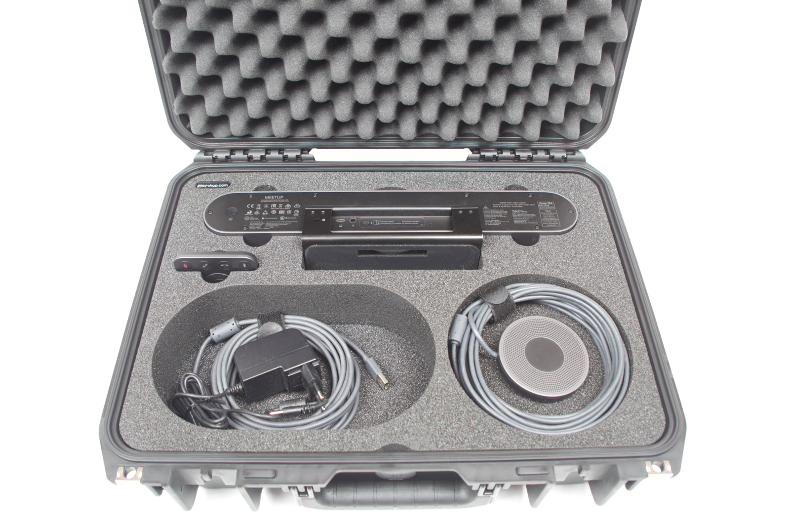 Logitect Case logitech MEETUP Case including Inlay – inlay-shop