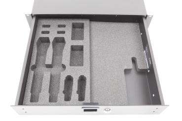 2HE Shure SBC203 Ladestation Inlay